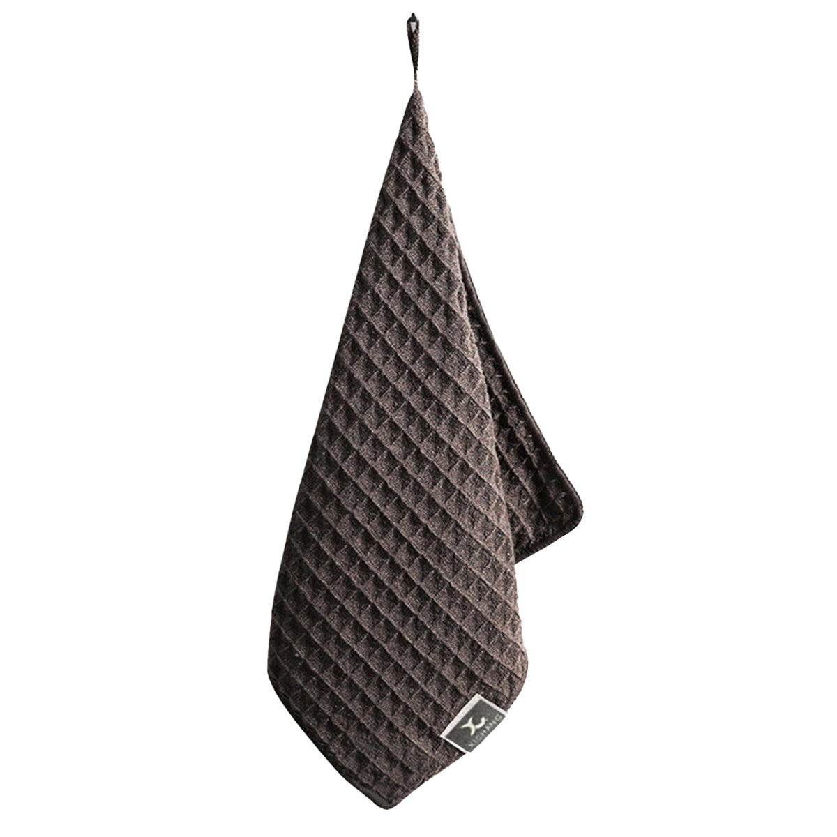 5PCS Waffle Cleaning Cloth Coffee Machine Bar Towel Dish Rag Absorbent - Blue