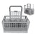 Universal Dishwasher Cutlery Basket Suits For Many Brands 240Mm X 135Mm X 122Mm