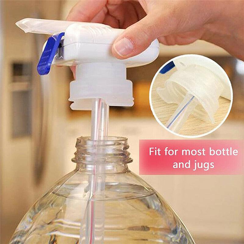 Magic Tap Automatic Electric Water Drink Milk Dispenser Beverage Spill Proof White - 1PC