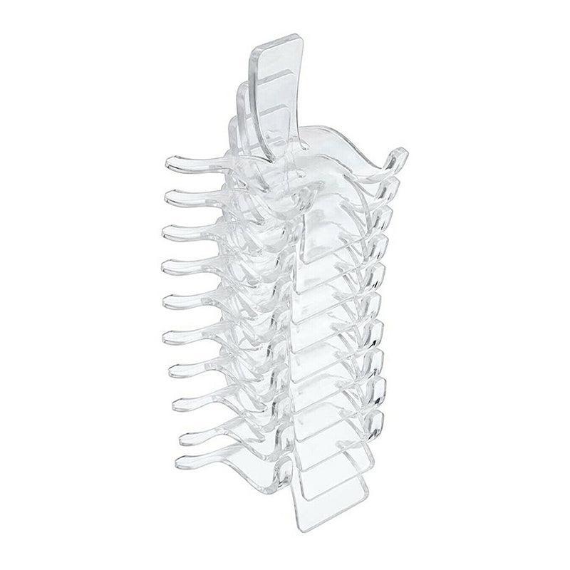 10pcs Acrylic Display Stands for Crystals Minerals Geodes Jewellery Ornament Holder - S 3.8X3X3.5cm