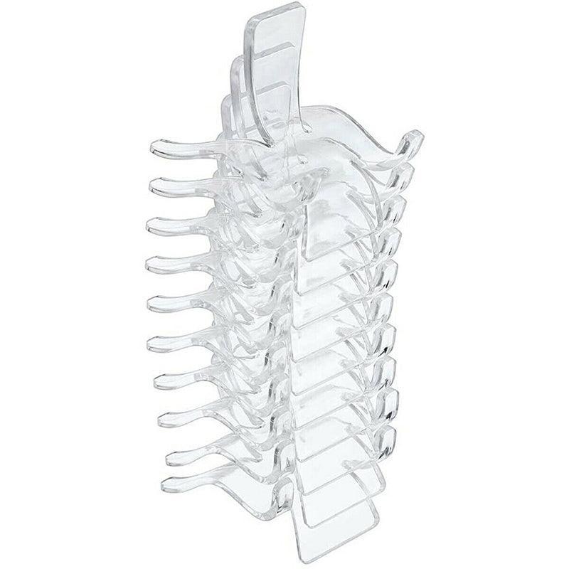 10pcs Acrylic Display Stands for Crystals Minerals Geodes Jewellery Ornament Holder - S 3.8X3X3.5cm