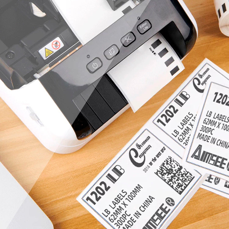 8 Rolls Compatible Brother Dk11201 400 Address Labels 29X90Mm Ql570 Ql700 Ql1050