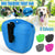 Pet Silicone Training Treat Bag Pouch With Clip Waist Pack Feed Dog - Green