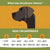 Black Adjustable Dog Ear Muffs Noise Reducing Pet Headwrap Protective Ear Cover - S