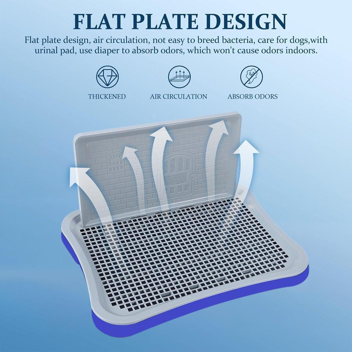 Pet Potty Training Pad Small And Medium-sized Dog Toilet Urinal Pee Tray - Black