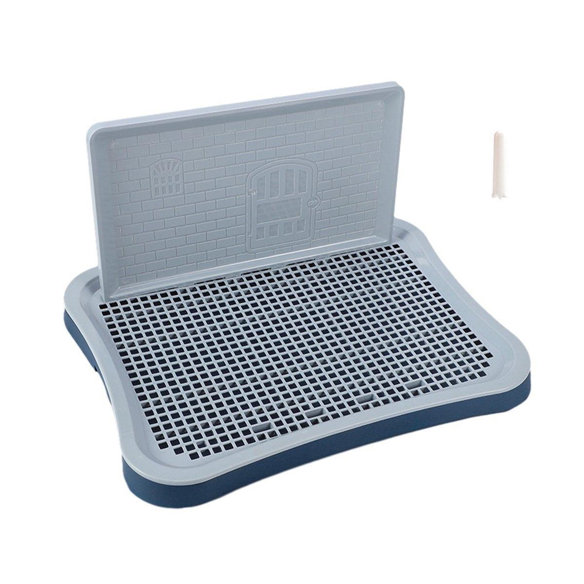 Pet Potty Training Pad Small And Medium-sized Dog Toilet Urinal Pee Tray - Blue