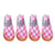 4pcs Breathable Mesh Dog Shoes Small Pets Puppy Paw Protection Summer Boots - Green-4