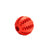 Dog Chew Toy Rubber Ball Treat Dispenser Dental Cleaning Training Play Ball - Red Spherical (Small)
