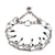 S-Xl Collar Choke Steel Metal Chain Dog Training Adjustable Necklace Sliver - L-3.5
