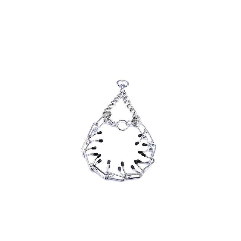 S-Xl Collar Choke Steel Metal Chain Dog Training Adjustable Necklace Sliver - S-2.5