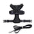 Adjustable Pet Harness and Leash Set for Cat Dog Escape Proof Reflective Vest - XS