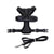 Adjustable Pet Harness and Leash Set for Cat Dog Escape Proof Reflective Vest - XS