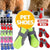 4PCS M Size Anti Slip Waterproof Protective Dog Shoes Rain Boots Pet Socks Booties - Black