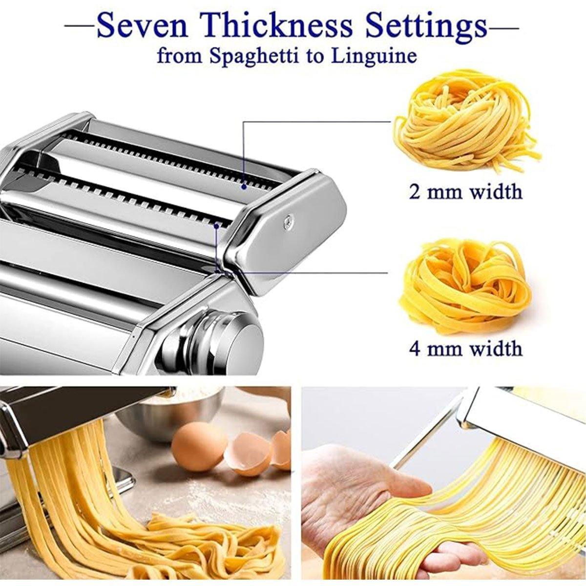 Manual Noodle Maker Dumpling Press Stainless Steel Noodle Machine Pasta Tool