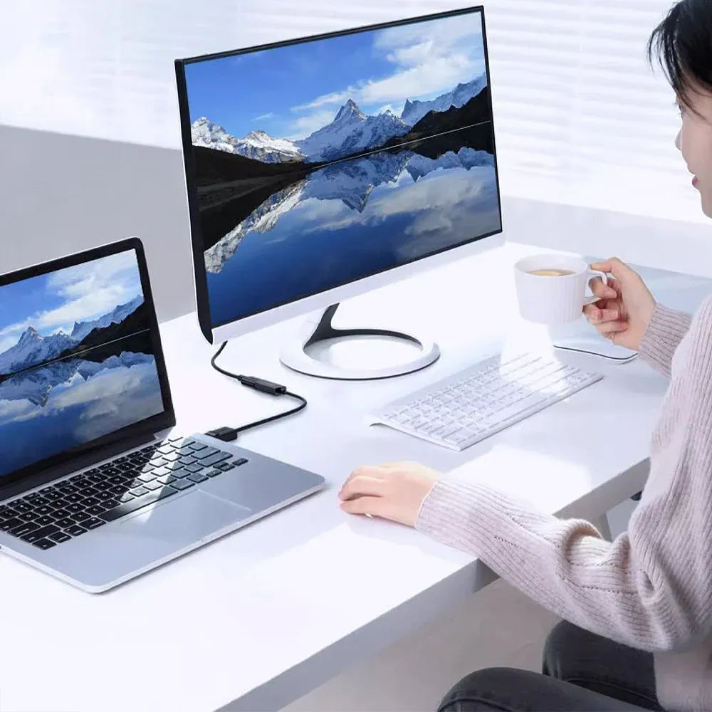 4K/1080p DisplayPort Display Port DP Male to HDMI Female Adapter Converter Cable - 1080p-DP Male to HDMI Female