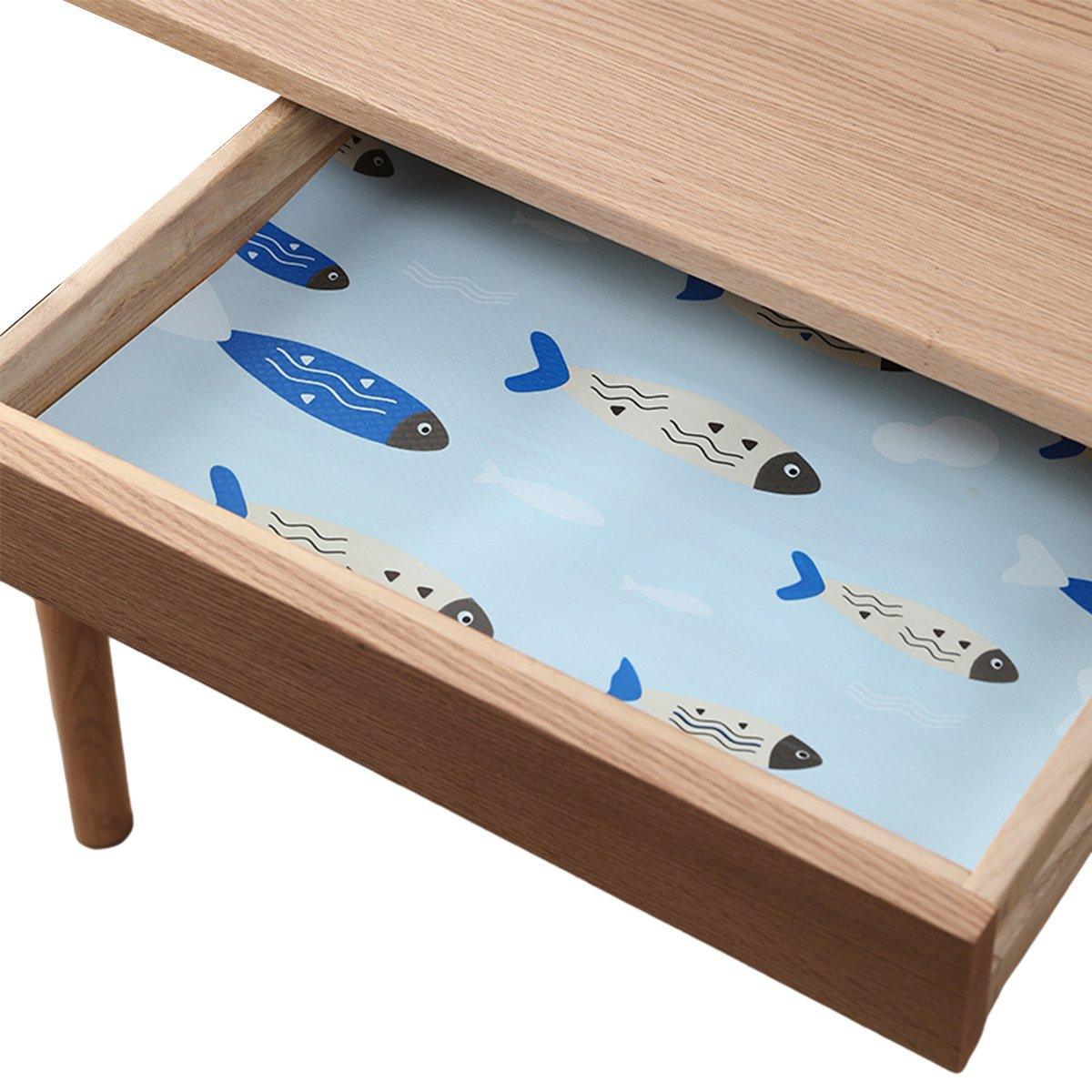 Household Drawer Liner Paper Wardrobe Dustproof Cabinet Mat Grease Proof Mat - Butterfly