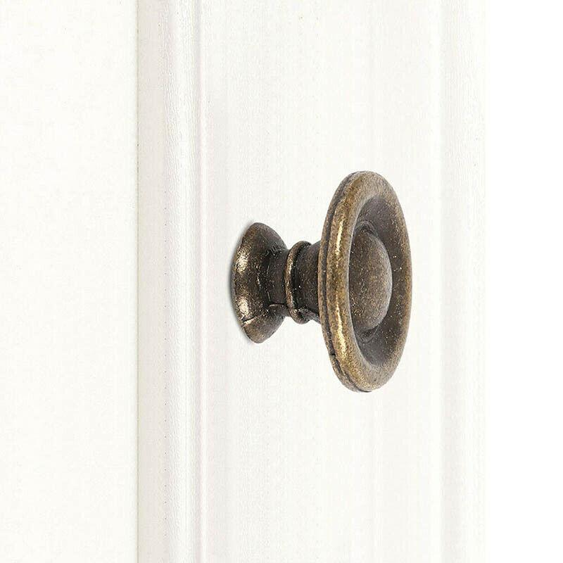 10/20/40Pcs Antique Brass Drawer Knobs Vintage Cabinet Handles Cupboard Pulls - 10PCS