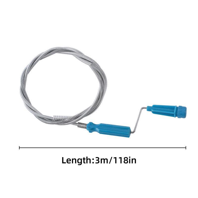 3M Drain Unclogger Multi Functional Pipe Blockage Removal Tool for Plumbing Need