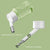 Pet Water Bottle for Hamster Guinea Pig Rabbit Vacuum Drinking Feeder Kettle - 80ml-White