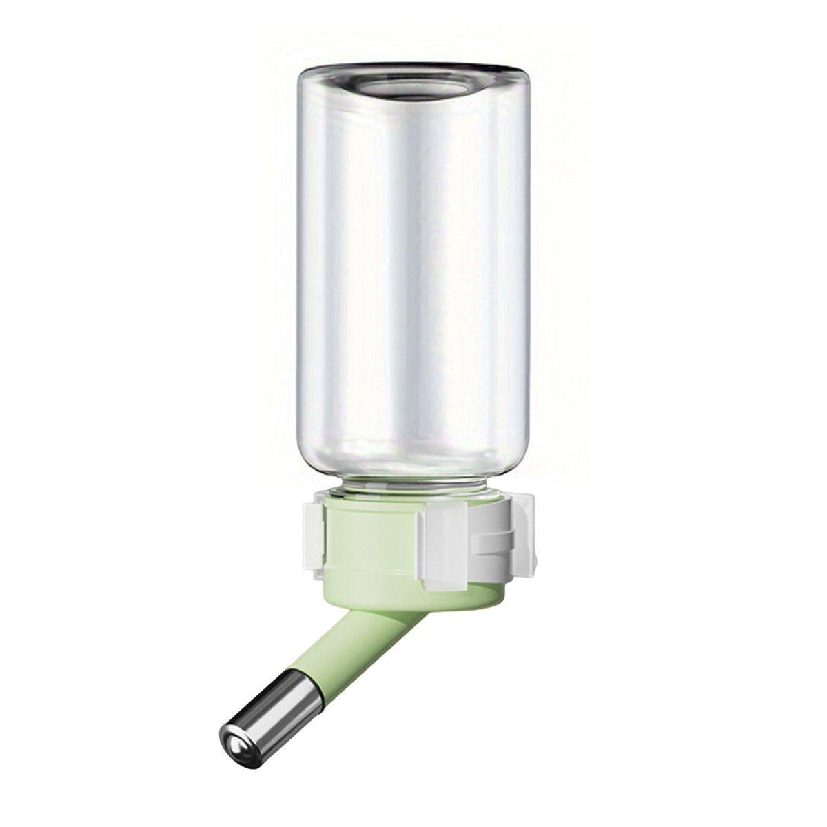 Pet Water Bottle for Hamster Guinea Pig Rabbit Vacuum Drinking Feeder Kettle - 80ml-White