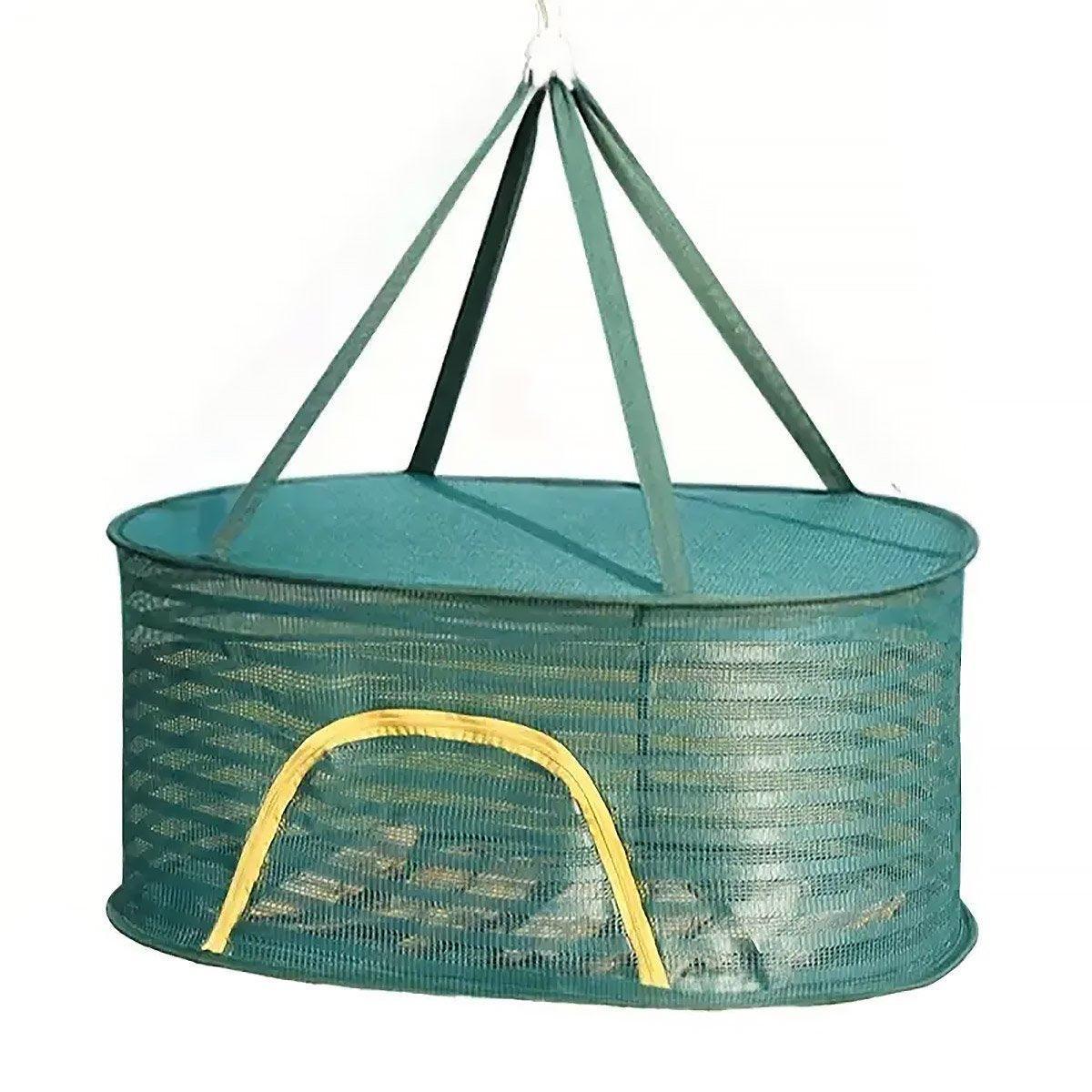 Anti Mosquito Fully Enclosed Drying Net Basket for Fish Vegetables Fruit Herbs - Single layer