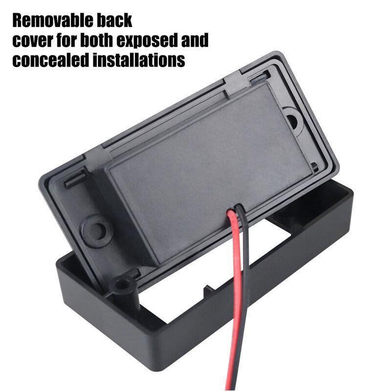 Dual USB Car Charger Socket Panel 5V 3.1A 12V 24V for Car RV Motorcycle