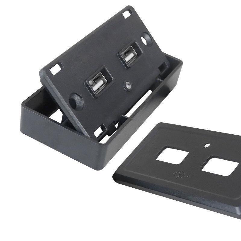 Dual USB Car Charger Socket Panel 5V 3.1A 12V 24V for Car RV Motorcycle