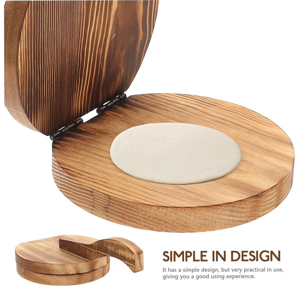 Wooden Dumpling Wrapper Maker Hand Press Dough Roller for Kitchen Cooking - 16.5CM