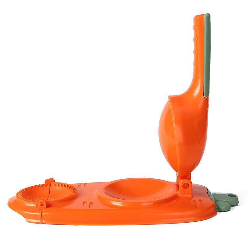 2in1 Dumpling Skin Chapati Maker Press Machine Wrapper Mould Handle Tools Pastry - Turquoise