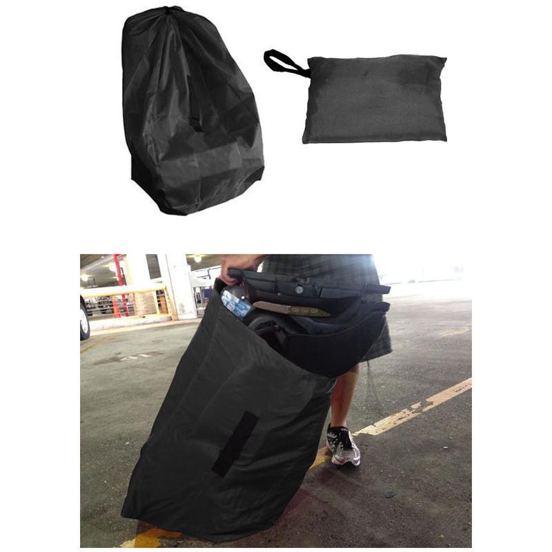 Universal Travel Bag for Carrier or Booster Seat Storage at Airport Gate