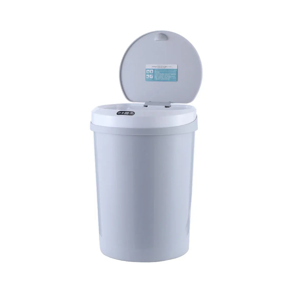 1-Piece 12L Automatic Sensor Bin, Grey