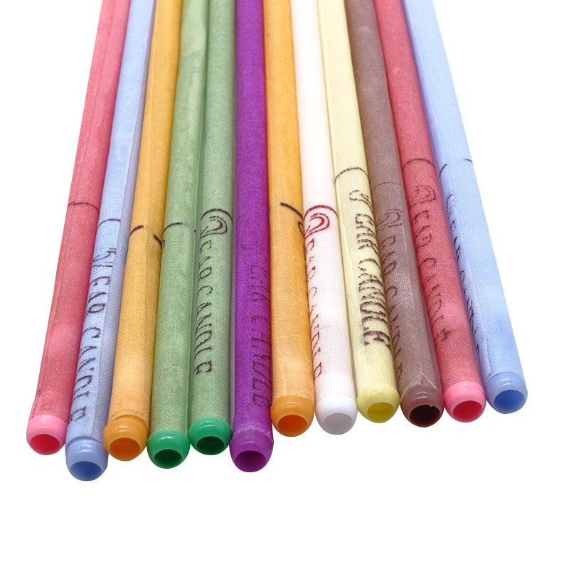 16Pcs Scented Ear Candles Aromatherapy Wax Relaxation Set Multi Colour
