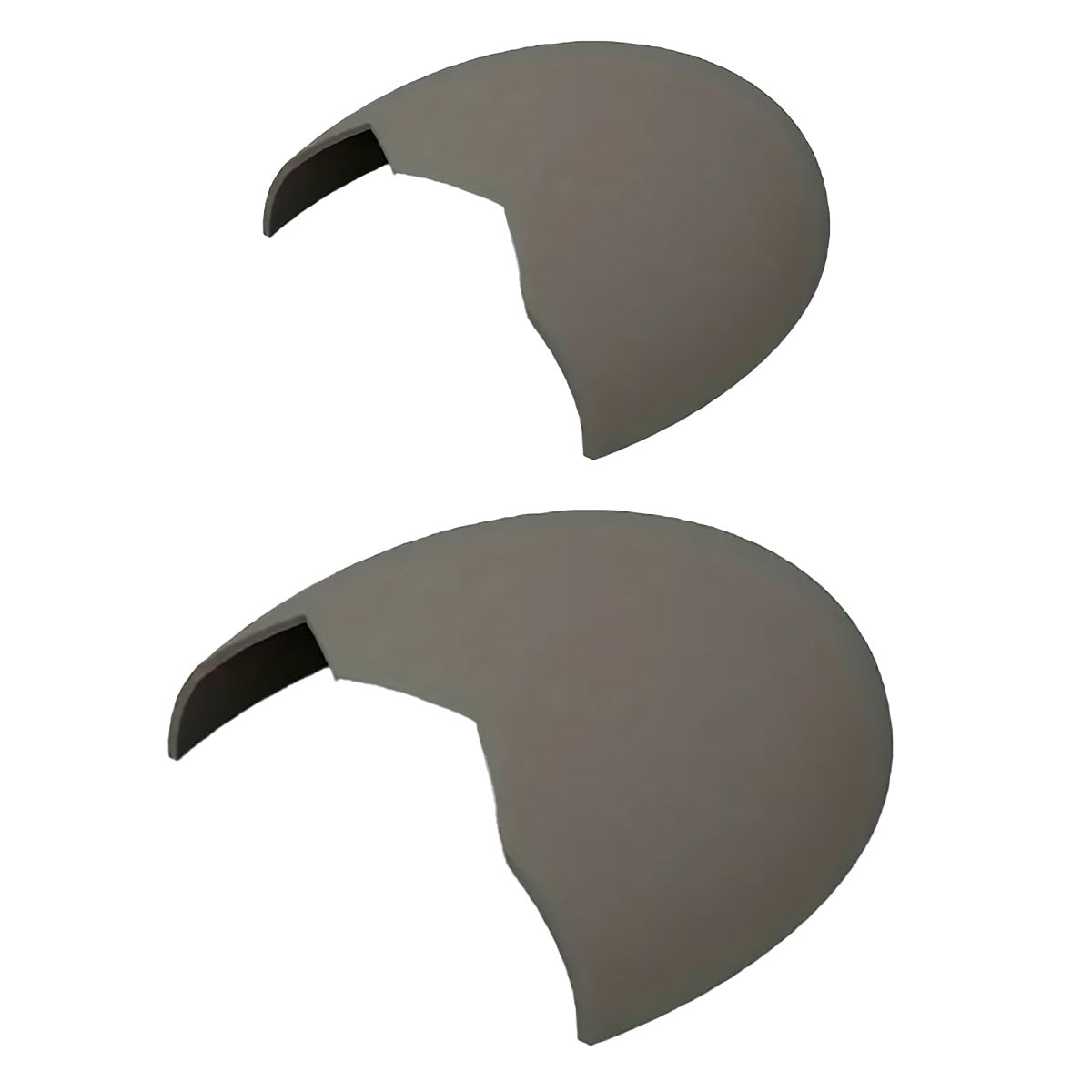 Reptile Hideout Plastic Cave Decorative Shelter for Lizard Snake Spider Habitat - Tree Pattern Set of 2