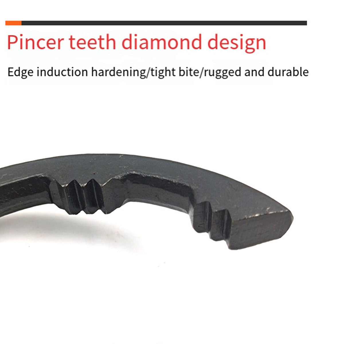 Oil Filter Pliers Wrench 10/12 Inch Heavy Duty Spanner Tool for Car Repair - 12inches