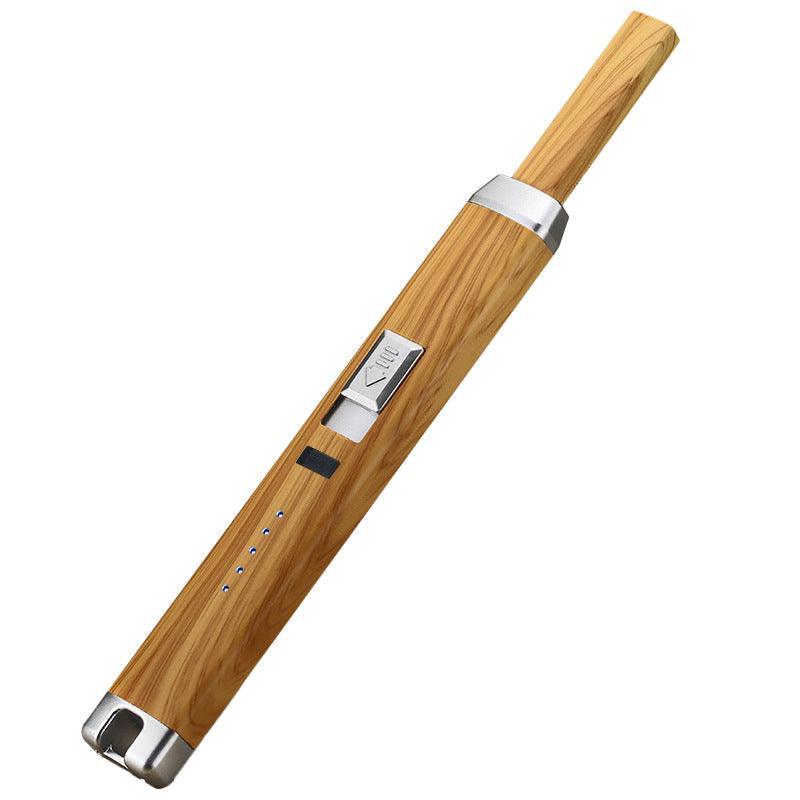 Electronic Usb Rechargeable Pulse Arc Candle Lighter Kitchen Camping Stove Bbq - A