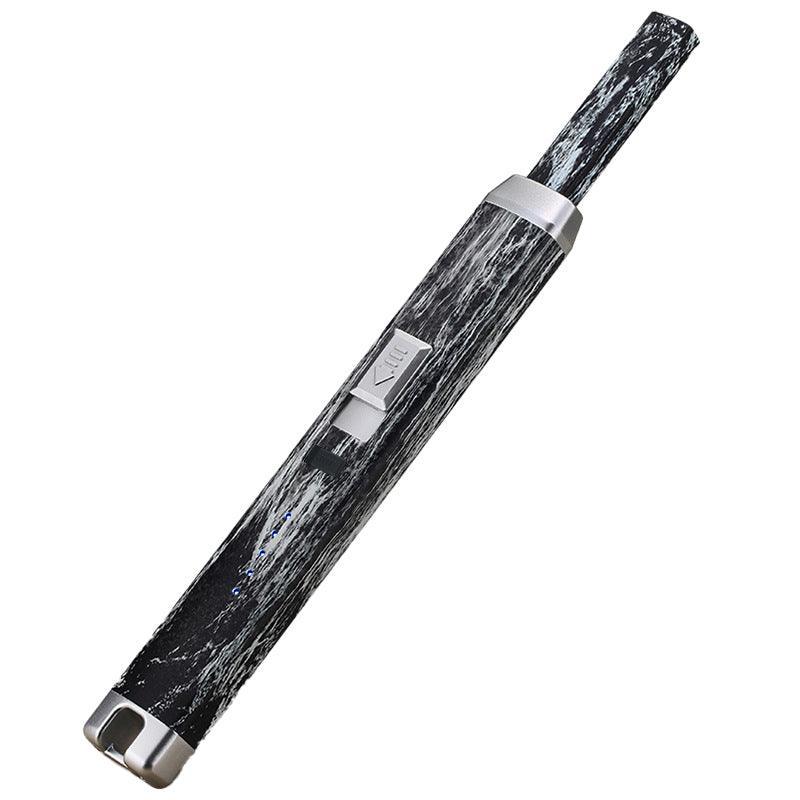 Electronic Usb Rechargeable Pulse Arc Candle Lighter Kitchen Camping Stove Bbq - A