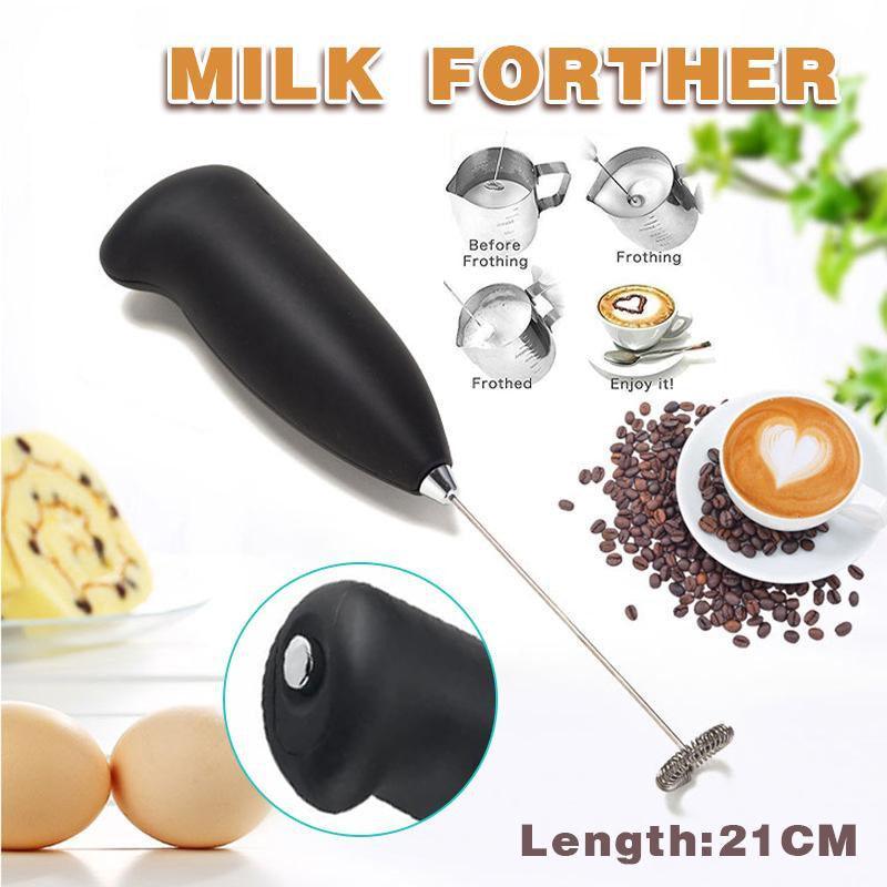 Milk Frother for Coffee Handheld Frother Electric Whisk, Milk Foamer, Mini Mixer