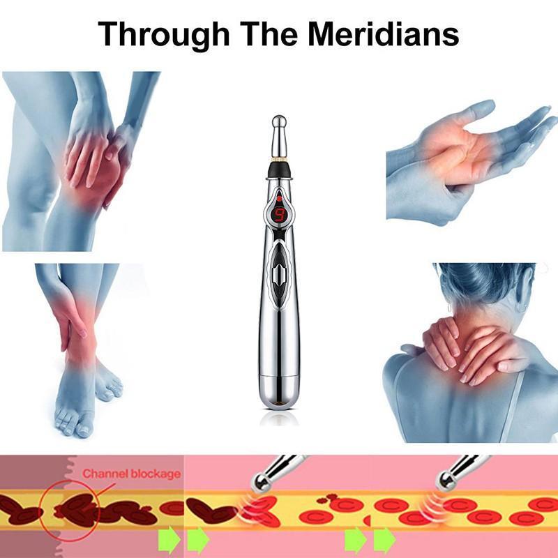Accupuncture Electronic Massage Pen Energy Pen Relief Pain Tool Meridian Therapy