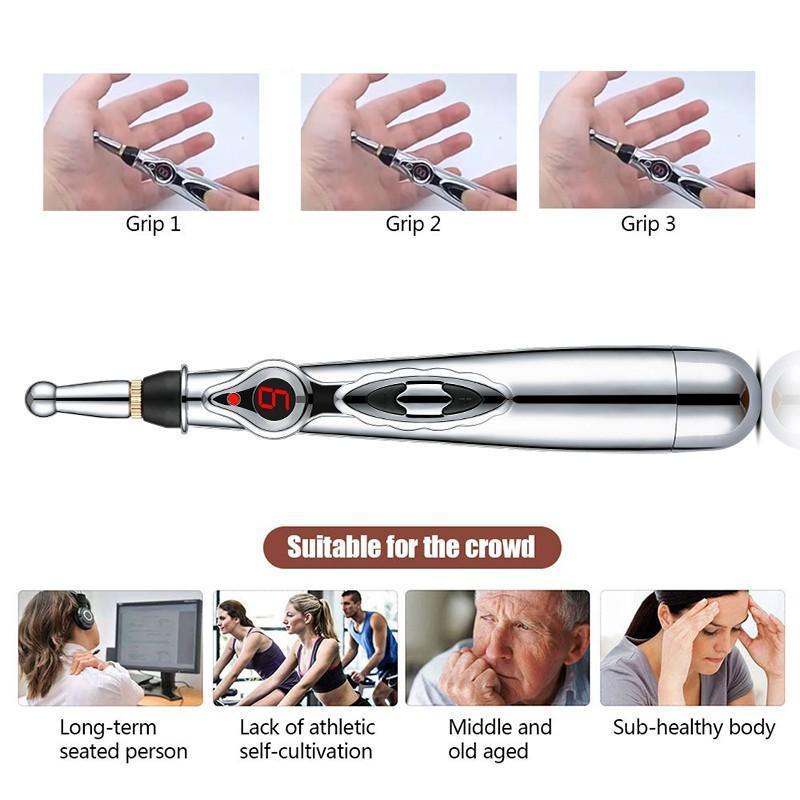 Accupuncture Electronic Massage Pen Energy Pen Relief Pain Tool Meridian Therapy
