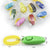 Dog Whistle and Clicker Set for Training Stop Barking Obedience Tool Combo - Emerald Green