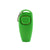 Dog Whistle and Clicker Set for Training Stop Barking Obedience Tool Combo - Emerald Green