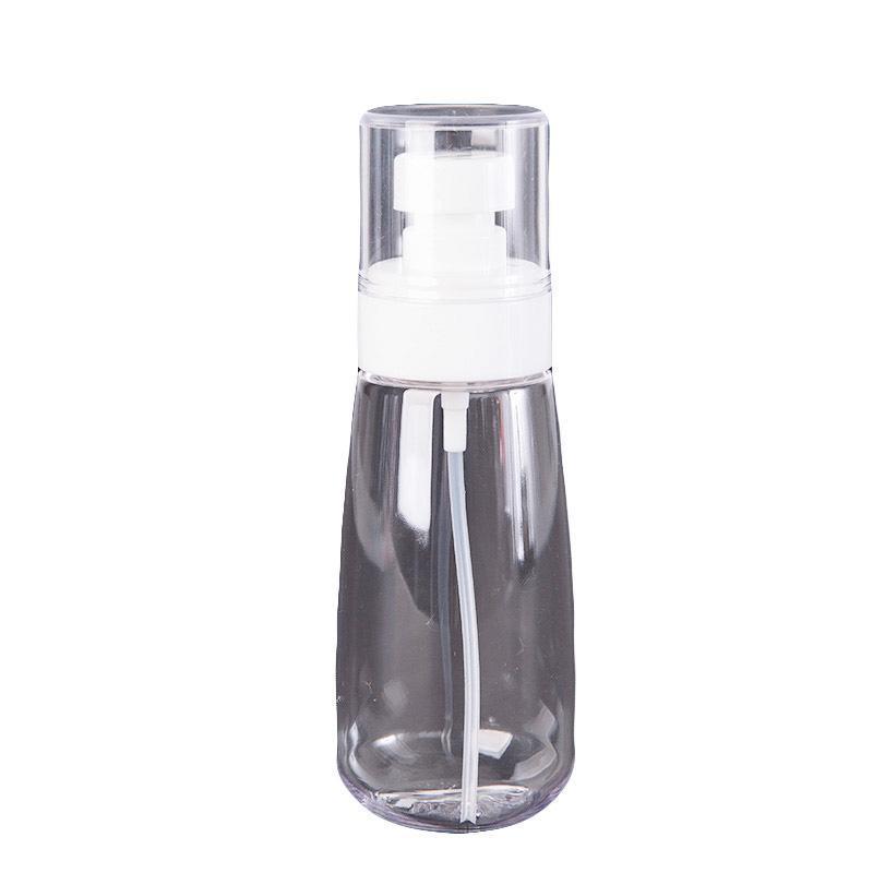 10pcs Portable Travel Emulsion Dispenser Bottle Press Pump Refillable Containers - Pink-30ml