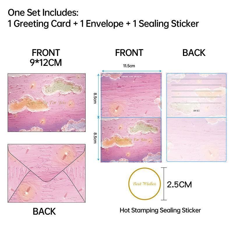 30-Piece Illustrated Message Card Set