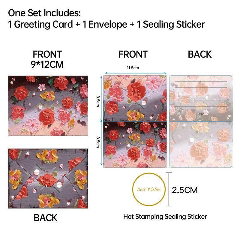 30-Piece Illustrated Message Card Set