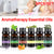 Essential Oil Set 6 Bottles Plant Aromatherapy Oils Natural Scent for Diffuser