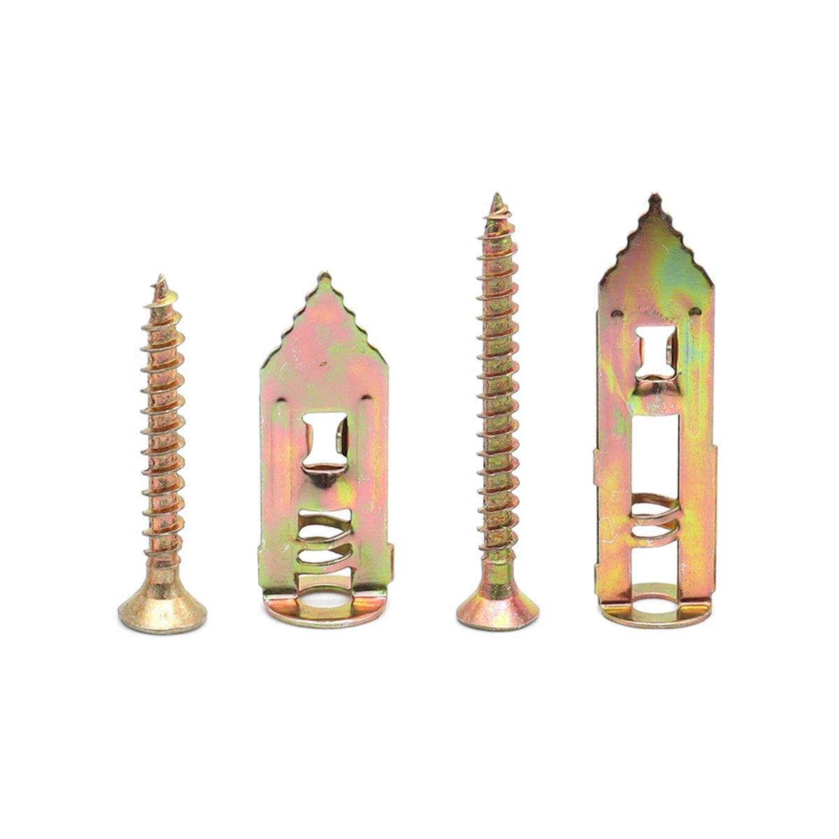 100PCS Self-Drilling Anchors Screws Percussion Expansion Kit -12x30mm/12x40mm - 12x30mm