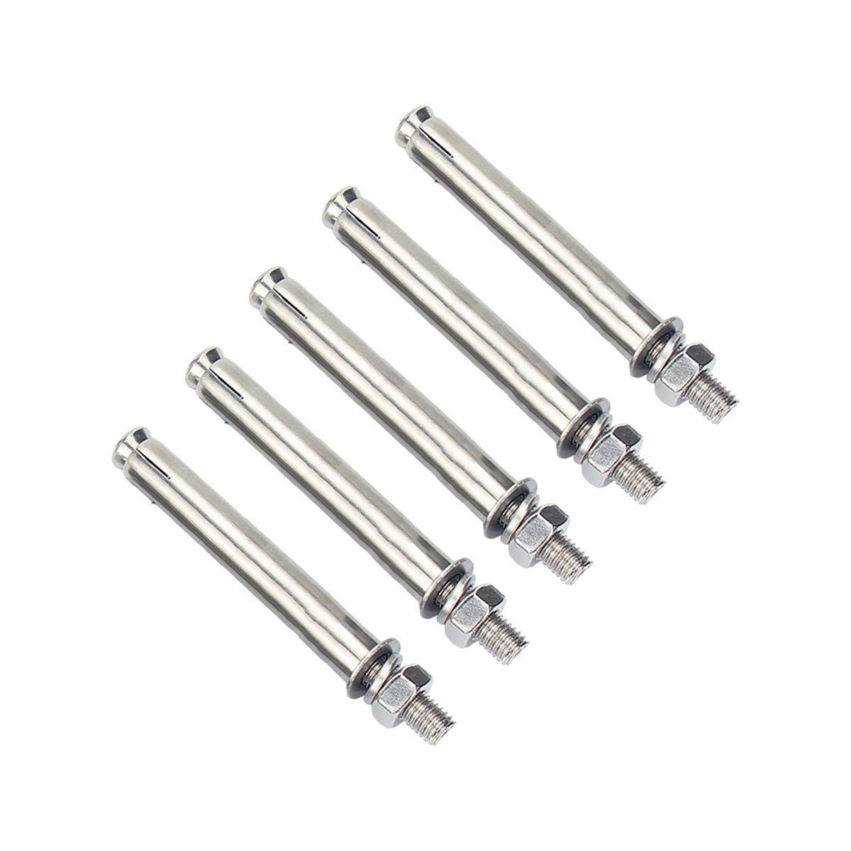 M10 Stainless Steel Hex Head Expansion Anchor Bolts Heavy Duty Screws - M10*100