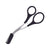 Eyebrow Scissors with Comb Stainless Steel Makeup Trimmer Beauty Tool 3 Colours - Pink