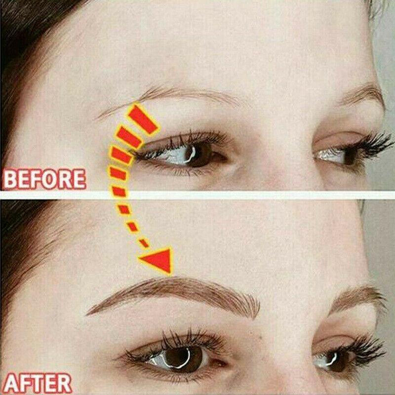3D Waterproof Eyebrow Tattoo Sticker Hair-Like Natural Brows for Sparse Eyebrows - E10