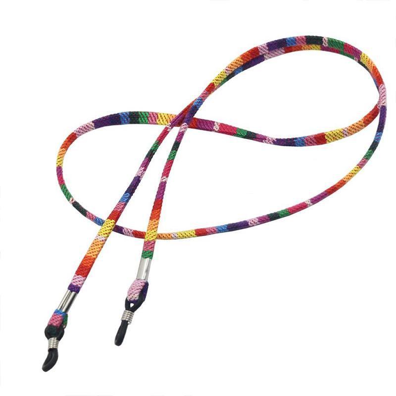 5 PCS Colorful Sunglasses Strap Eyeglass Chain Reading Glasses Holder Neck Cord